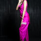 Magenta Mirror Dhoti Suit