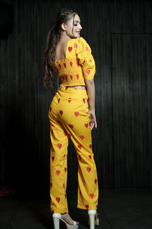 Sunny Hearts Co-Ord Set