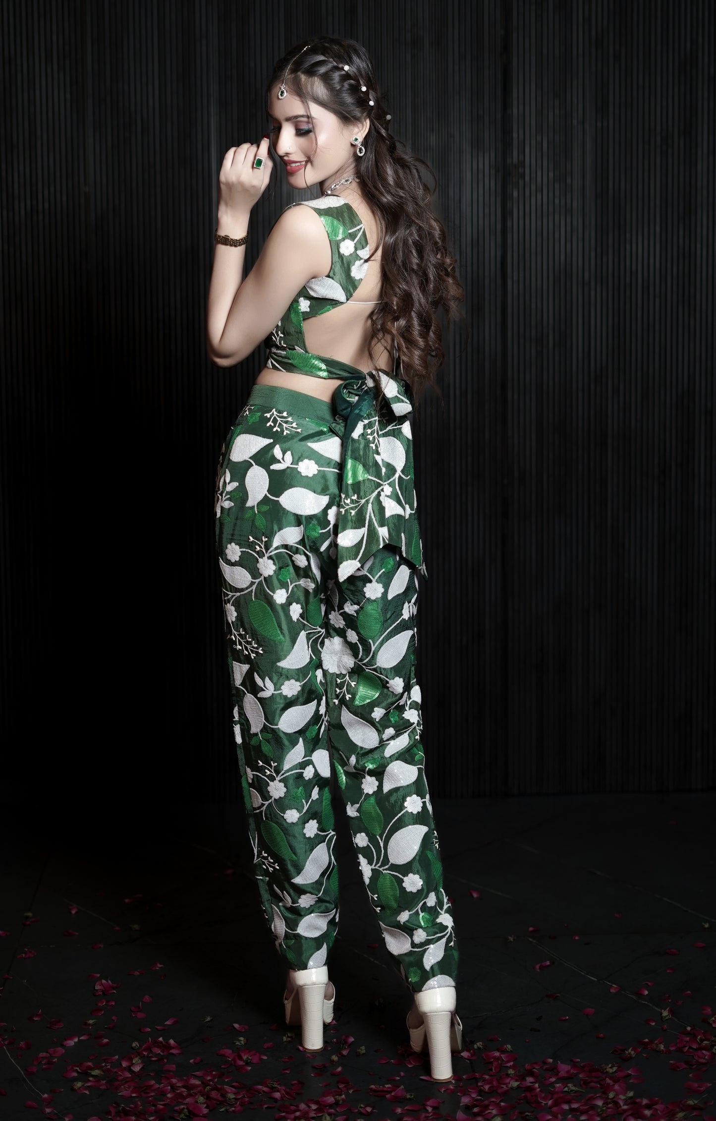 Verdant Elegance Co-Ord Set