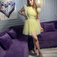 Lemon Dream Tulle Dress